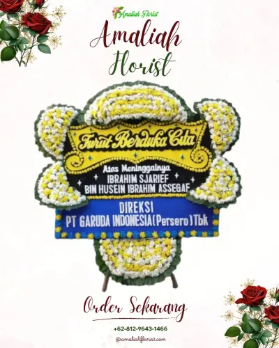 Papan Bunga Duka di Cihanjuangrahayu